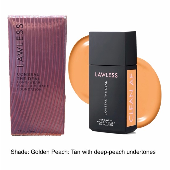 LAWLESS Other - $39 Retail NIB Lawless Conseal The Deal Long Wear Full Coverage Foundation